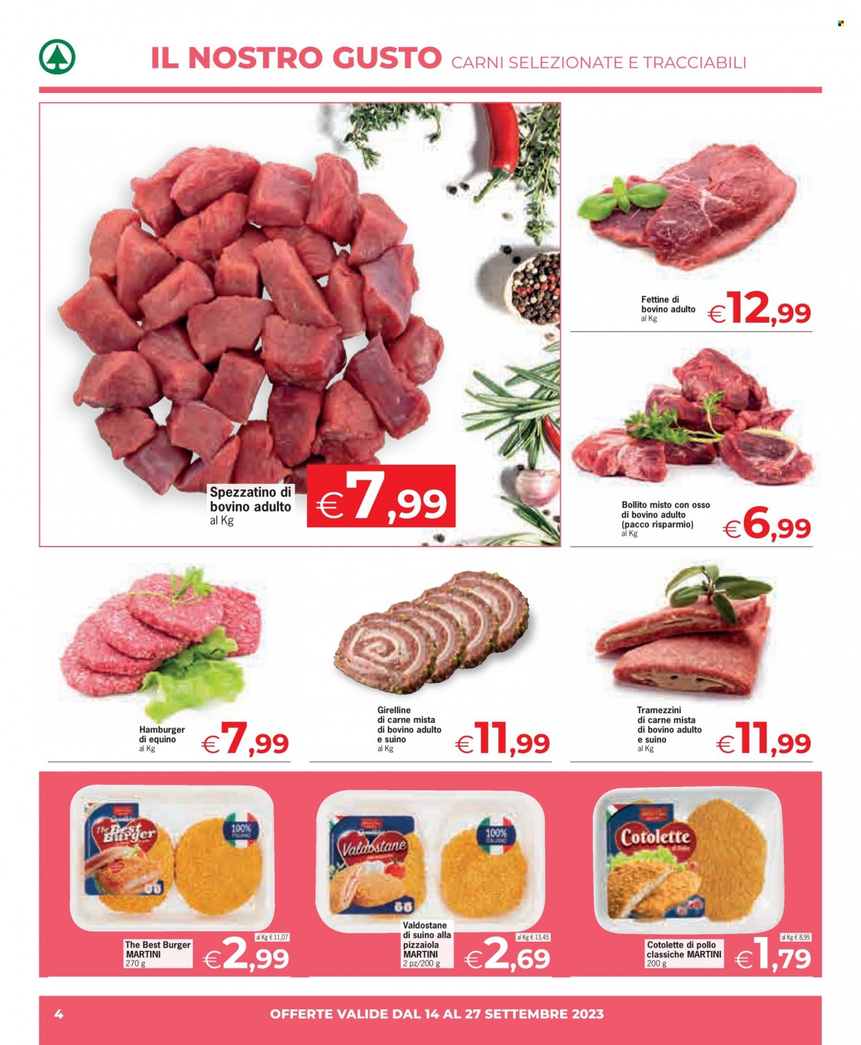 Volantino Eurospar - 14/9/2023 - 27/9/2023. Pagina 4