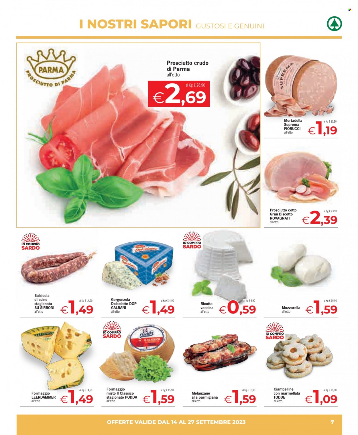 Volantino Eurospar - 14/9/2023 - 27/9/2023. Pagina 7