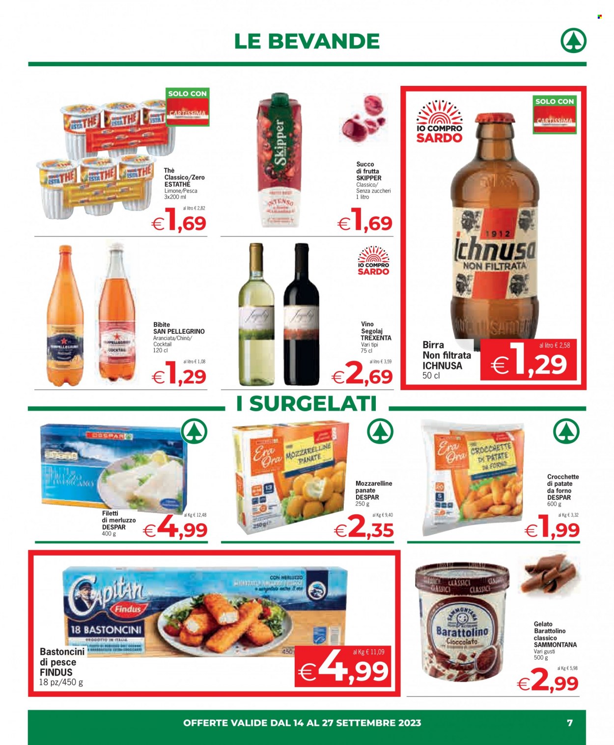 Volantino Despar - 14/9/2023 - 27/9/2023. Pagina 7