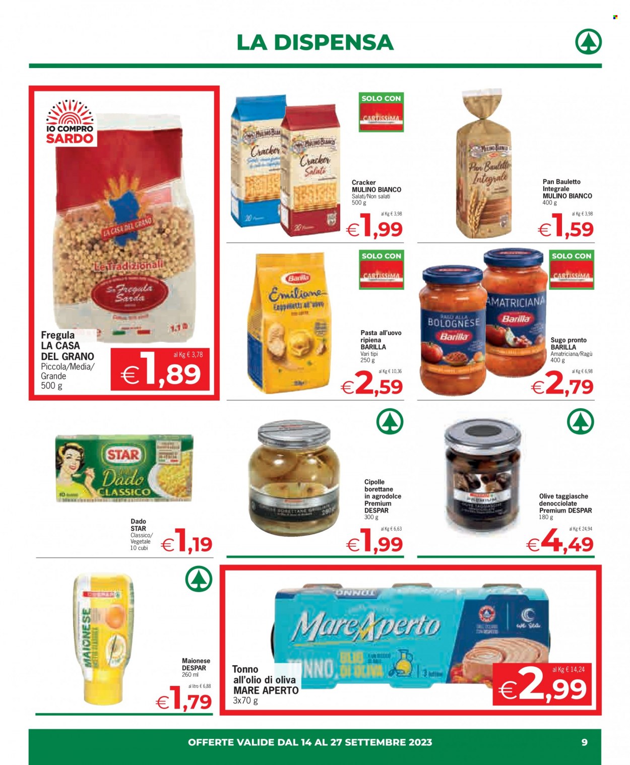 Volantino Despar - 14/9/2023 - 27/9/2023. Pagina 9
