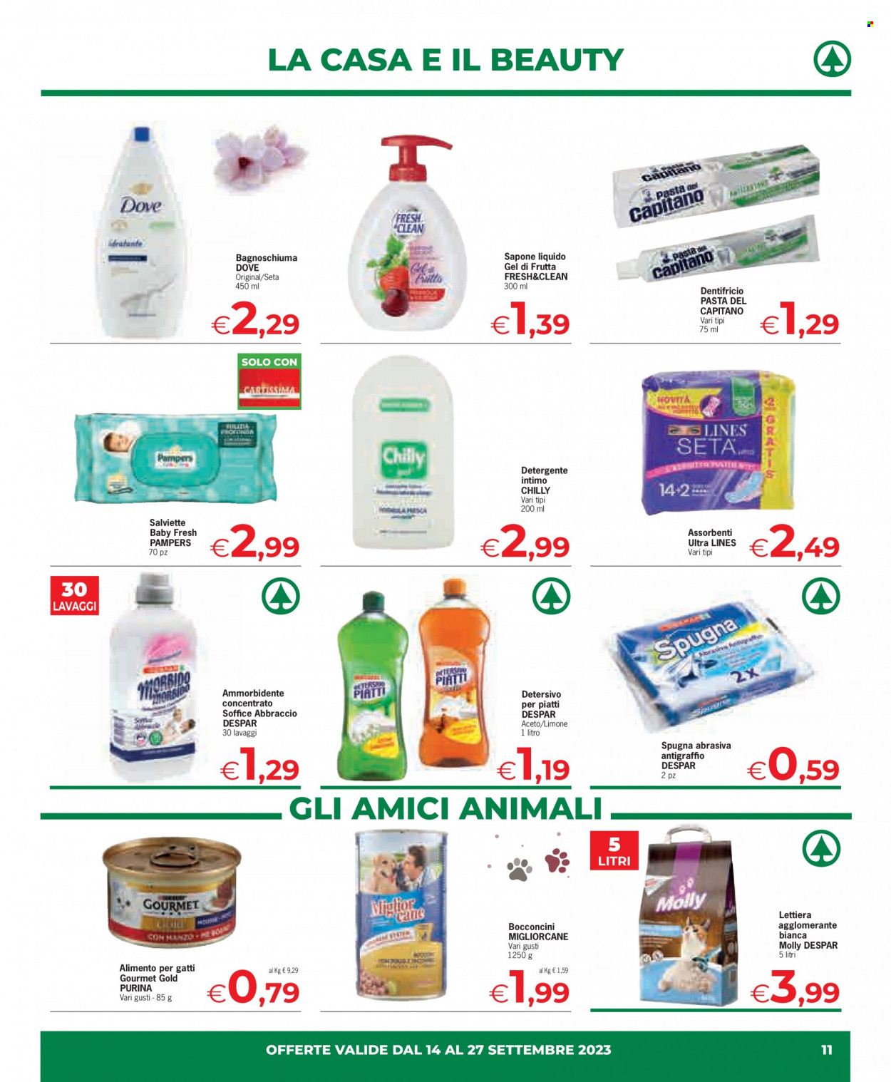 Volantino Despar - 14/9/2023 - 27/9/2023. Pagina 11