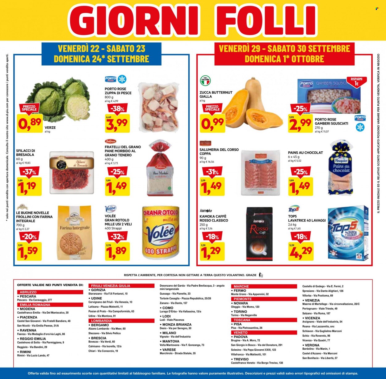 Volantino Dpiù - 18/9/2023 - 4/10/2023. Pagina 20