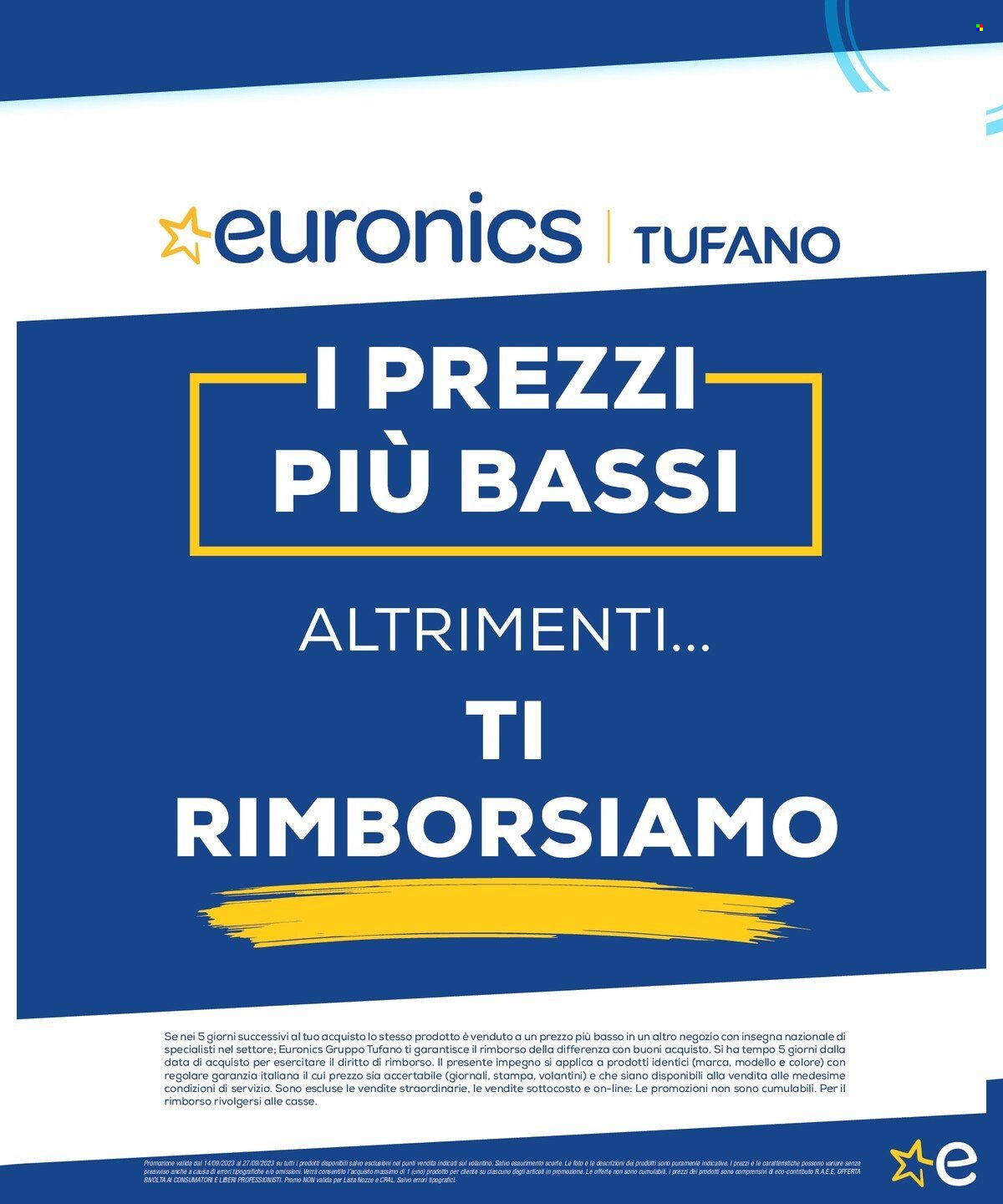 Volantino Euronics - 14/9/2023 - 27/9/2023. Pagina 19