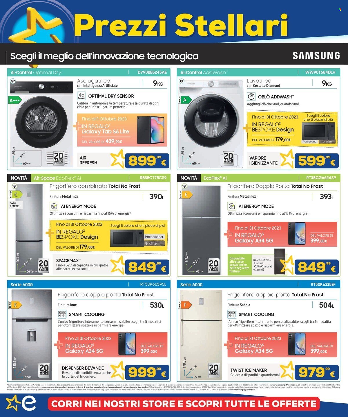 Volantino Euronics - 14/9/2023 - 27/9/2023. Pagina 20