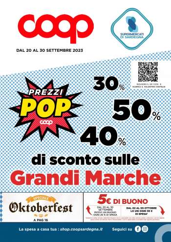 Volantino Coop - 20/9/2023 - 30/9/2023.