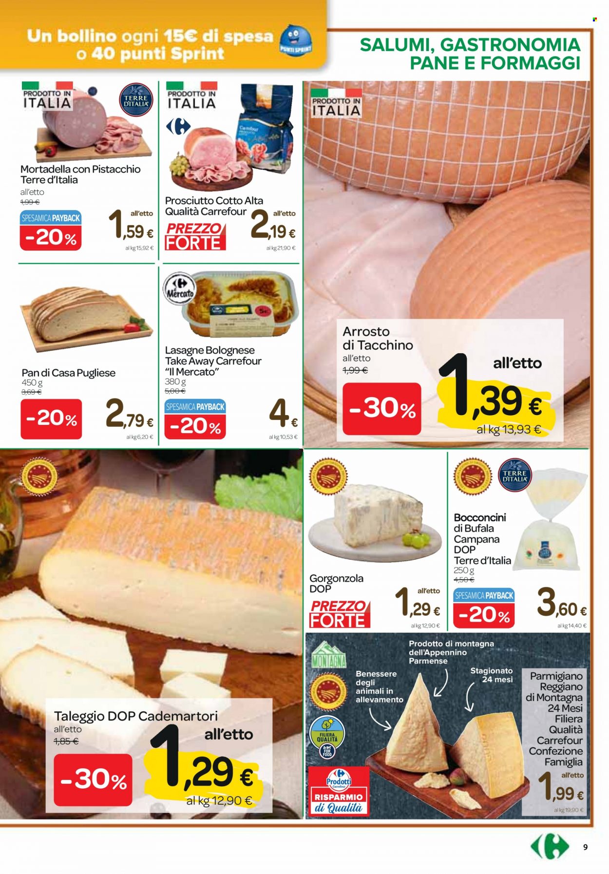 Volantino Carrefour - 22/9/2023 - 3/10/2023. Pagina 9