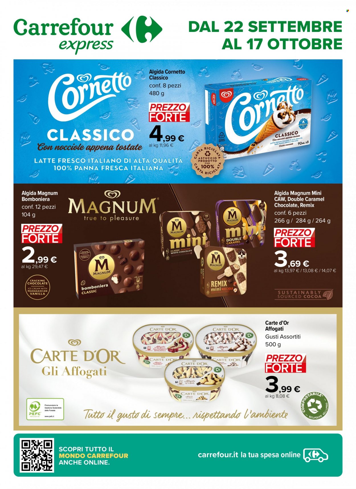 Leták Carrefour - 22.9.2023 - 17.10.2023. Strana 1