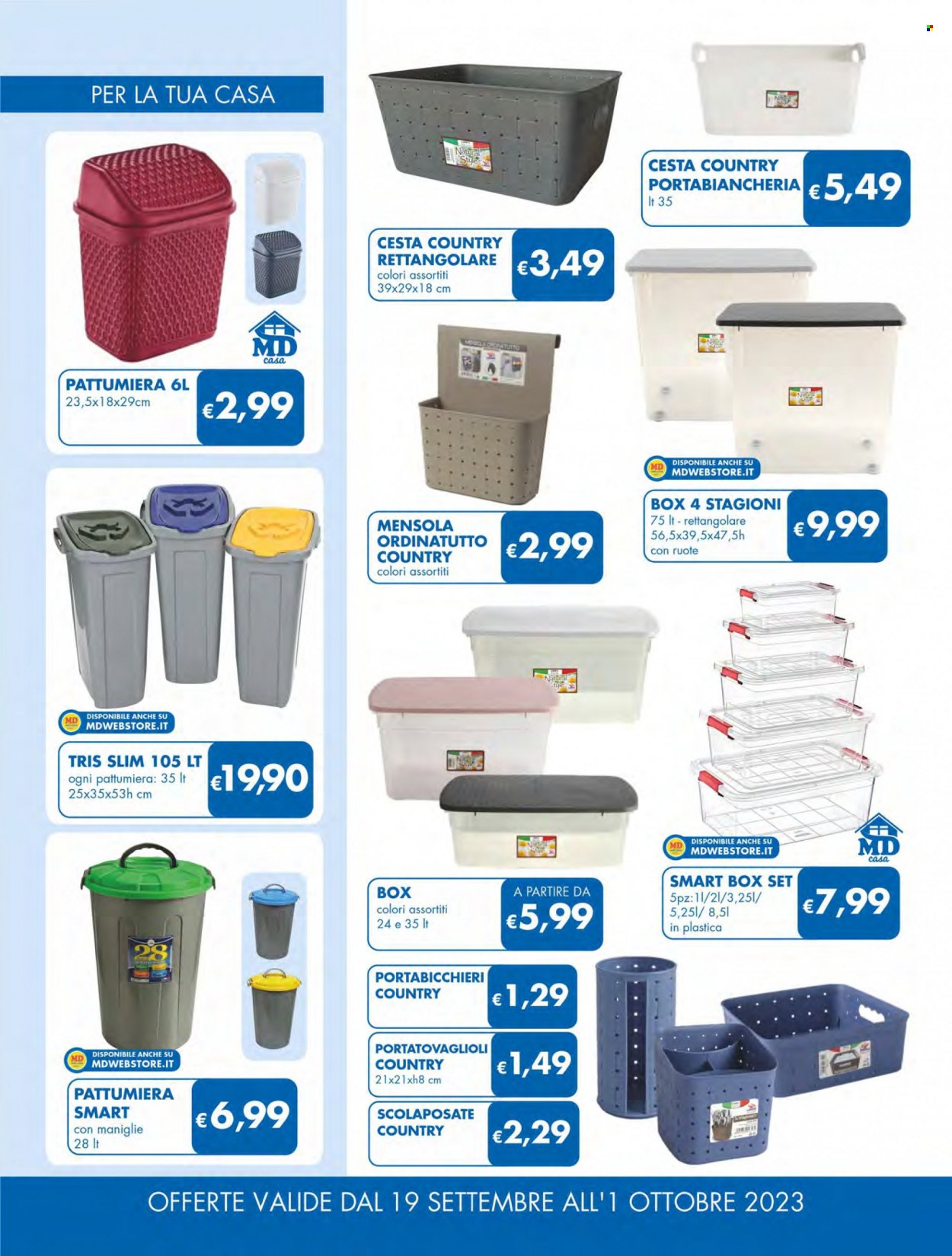 Volantino MD Discount - 19/9/2023 - 1/10/2023. Pagina 21