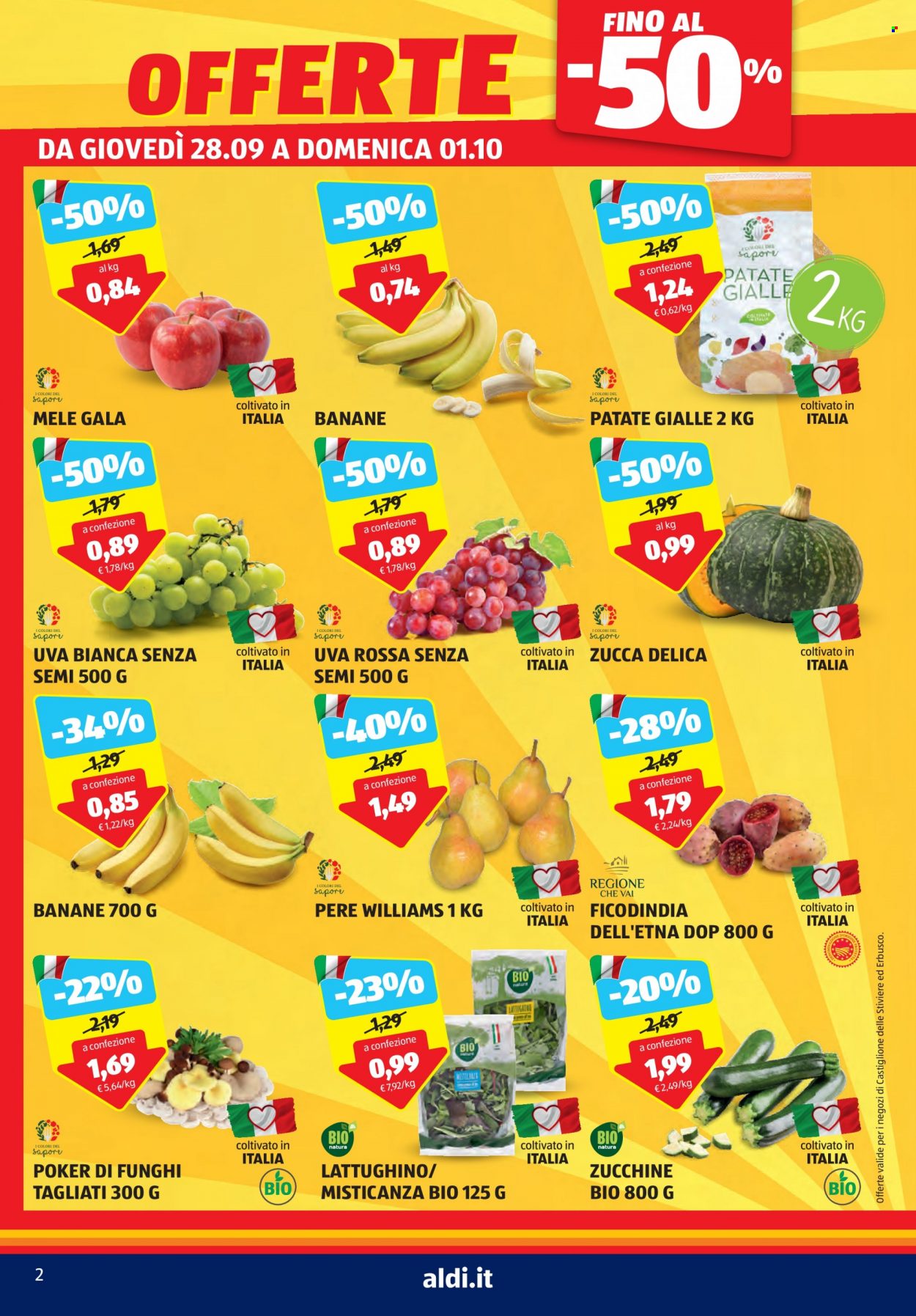 Volantino Aldi - 28/9/2023 - 7/10/2023. Pagina 2