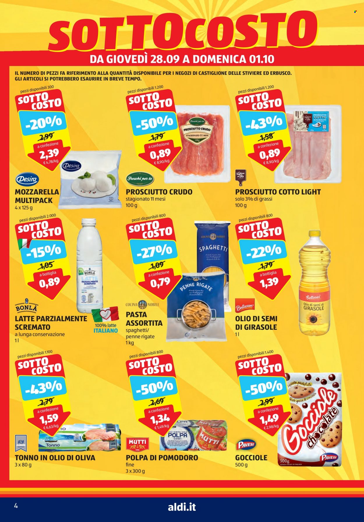Volantino Aldi - 28/9/2023 - 7/10/2023. Pagina 4