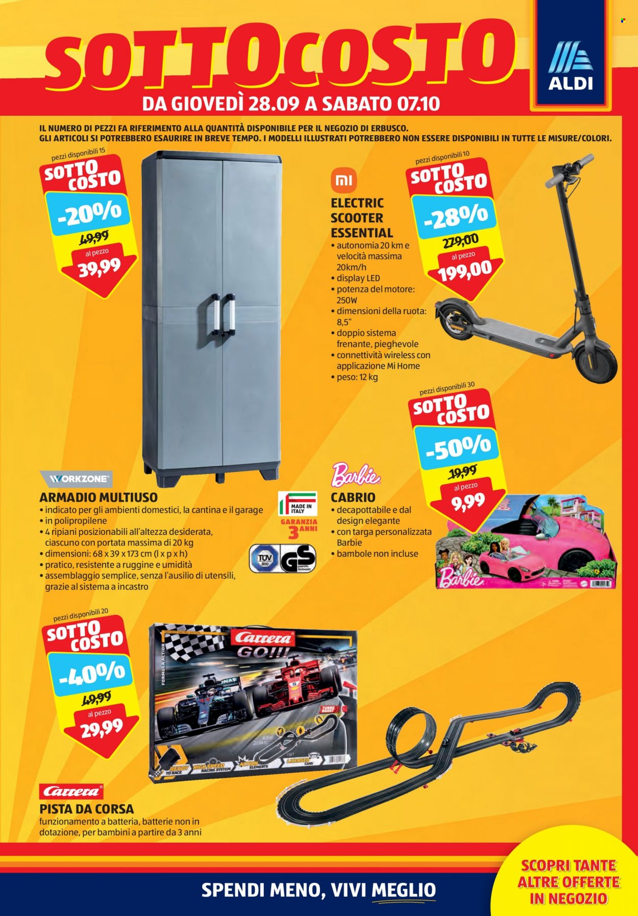 Volantino Aldi - 28/9/2023 - 7/10/2023. Pagina 9