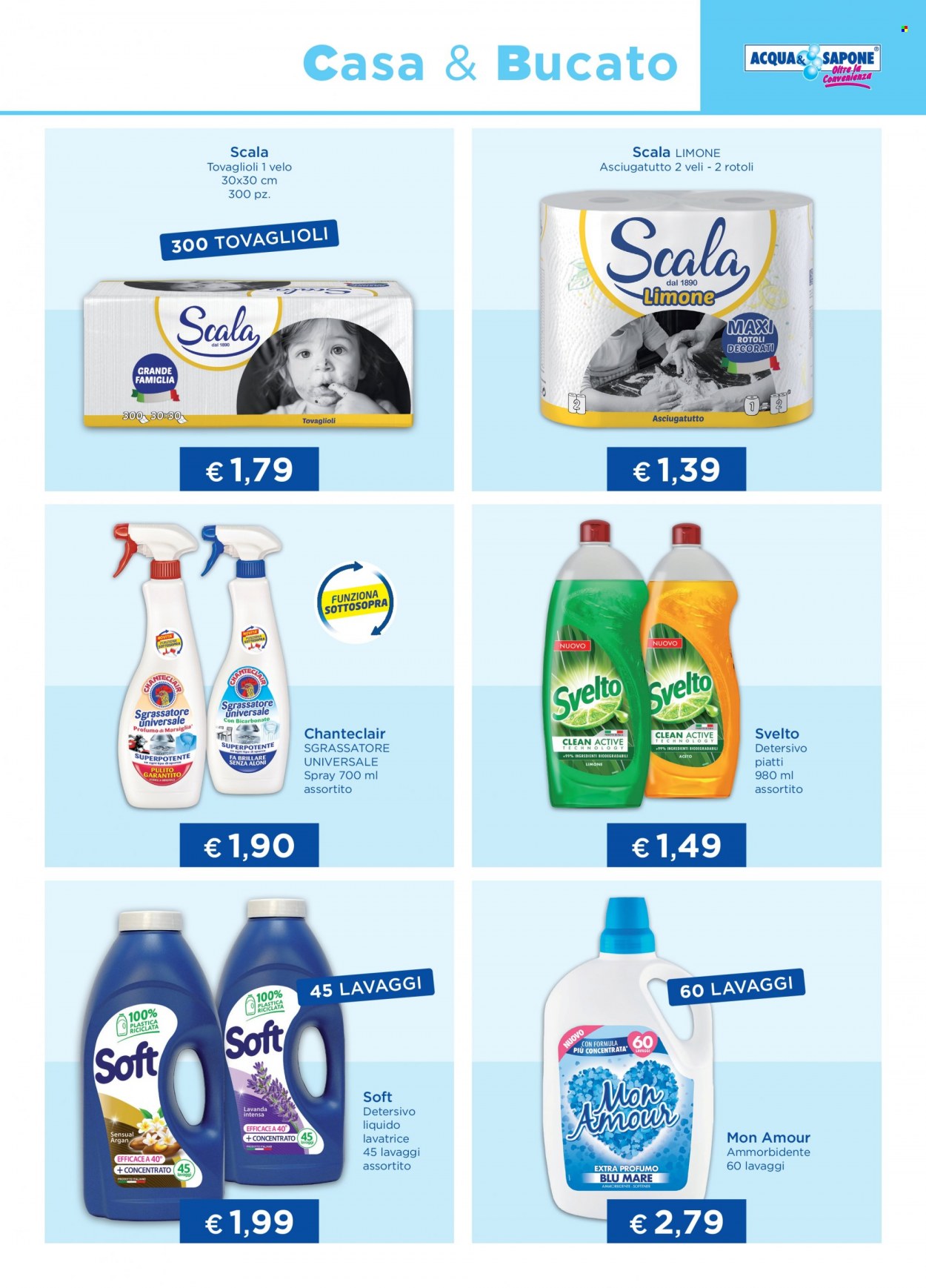 Volantino Acqua & Sapone - 20/9/2023 - 17/10/2023. Pagina 3