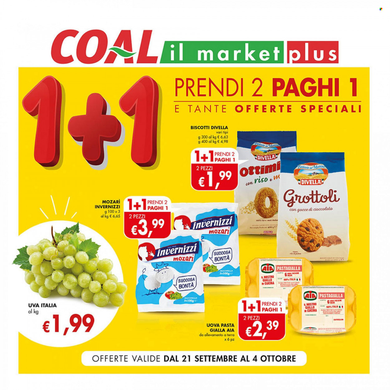 Volantino COAL - 21/9/2023 - 4/10/2023. Pagina 1