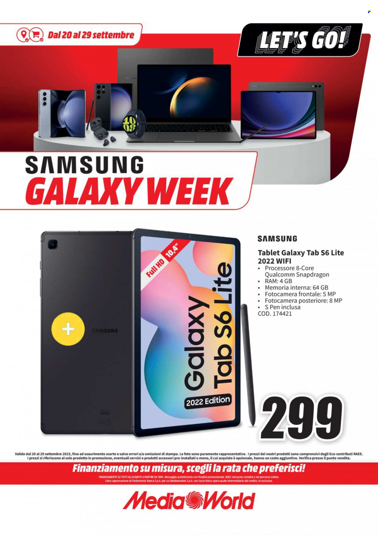 Volantino MediaWorld - 20/9/2023 - 29/9/2023. Pagina 3