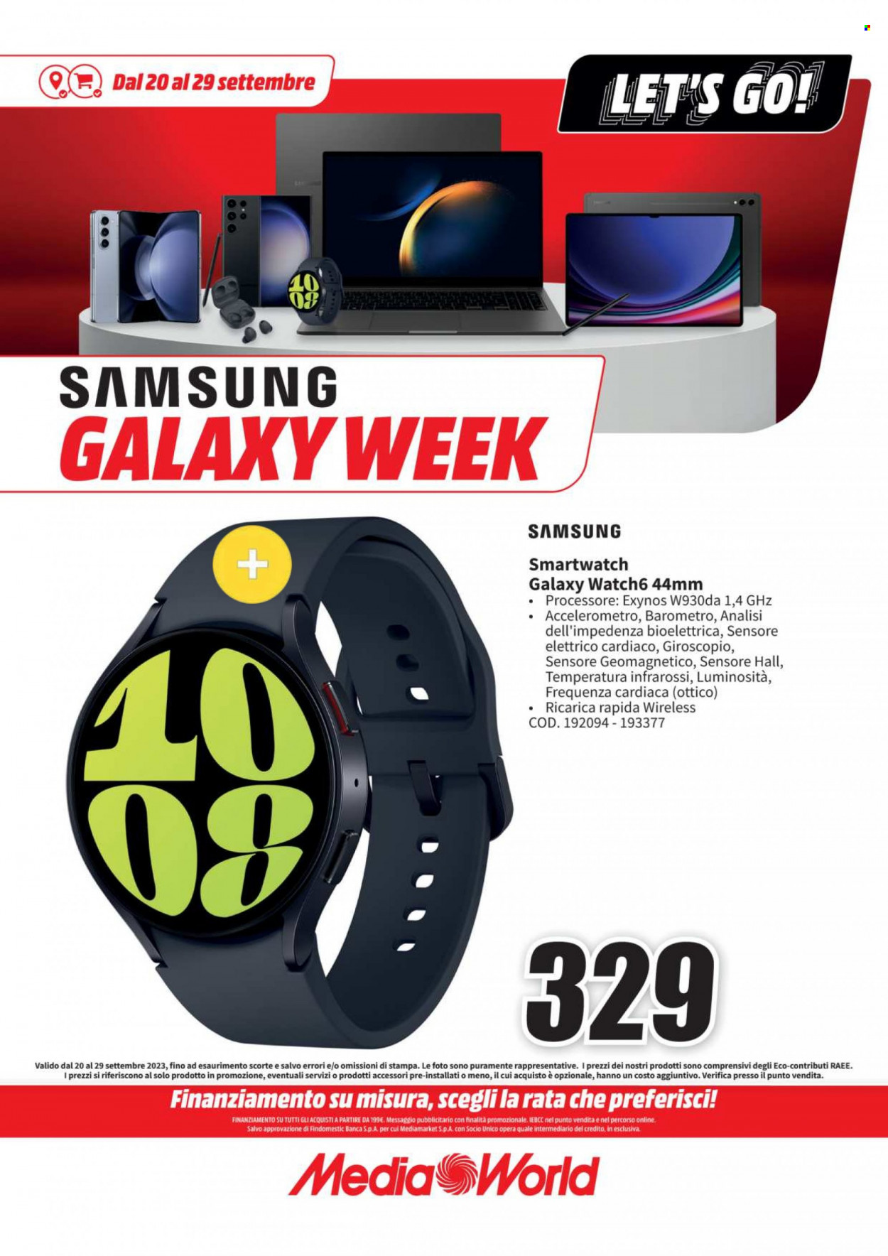 Volantino MediaWorld - 20/9/2023 - 29/9/2023. Pagina 10