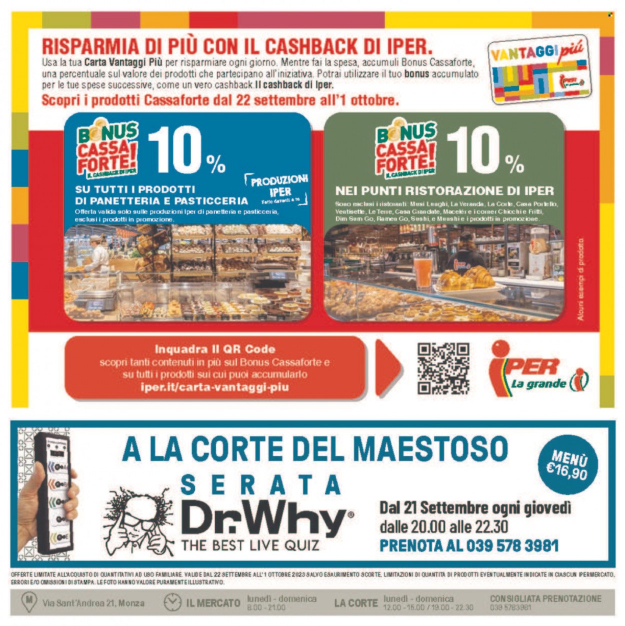 Volantino Iper, La grande i - 22/9/2023 - 1/10/2023. Pagina 16