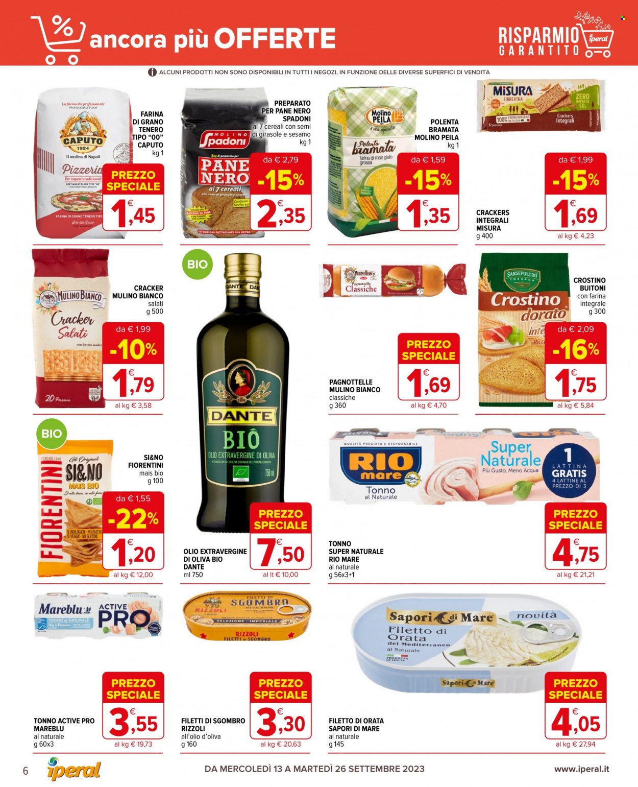 Volantino Iperal - 13/9/2023 - 26/9/2023. Pagina 6