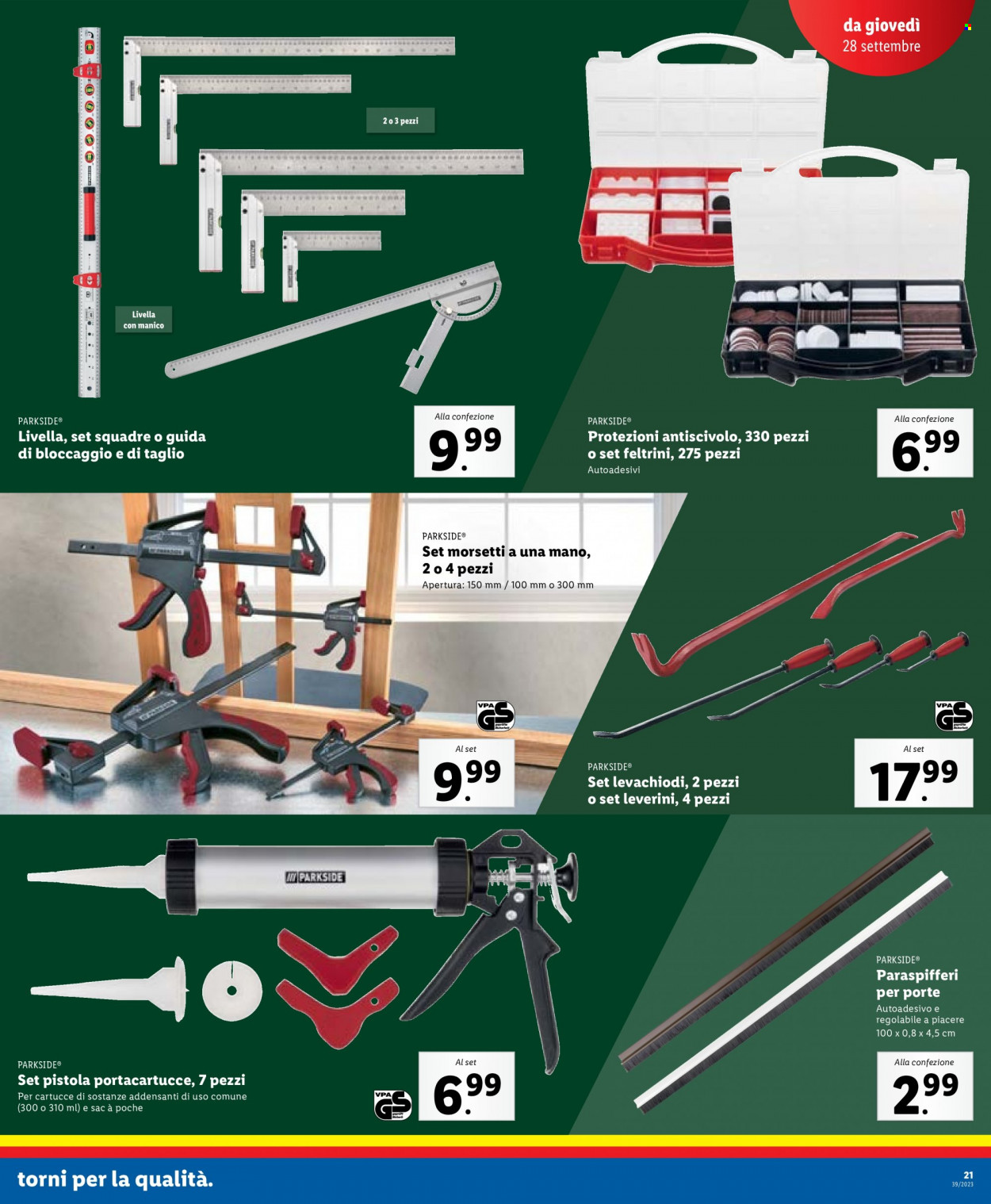 Volantino Lidl - 25/9/2023 - 1/10/2023. Pagina 21