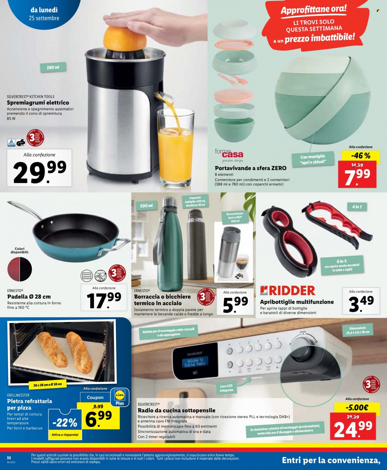 Volantino Lidl - 25/9/2023 - 1/10/2023. Pagina 32