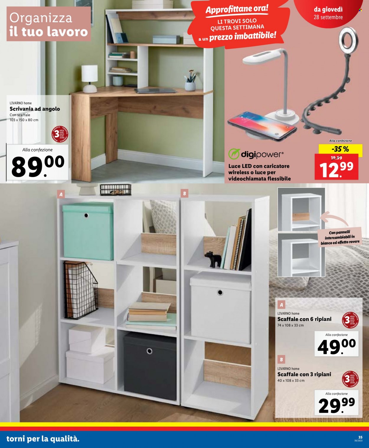 Volantino Lidl - 25/9/2023 - 1/10/2023. Pagina 34