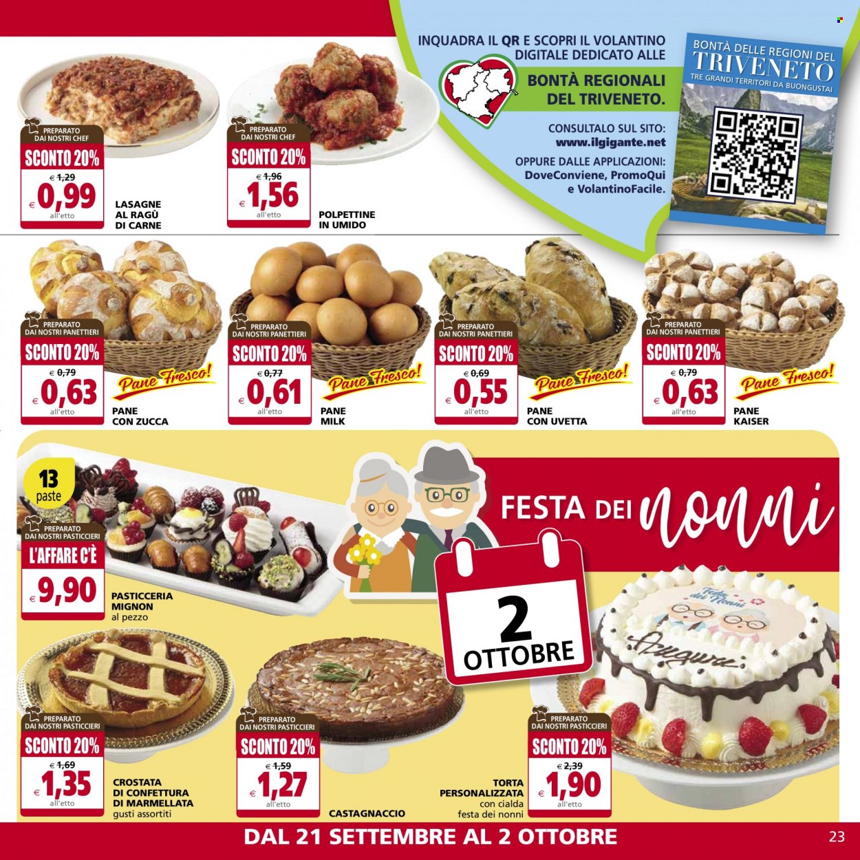 Volantino Il Gigante - 21/9/2023 - 1/10/2023. Pagina 23