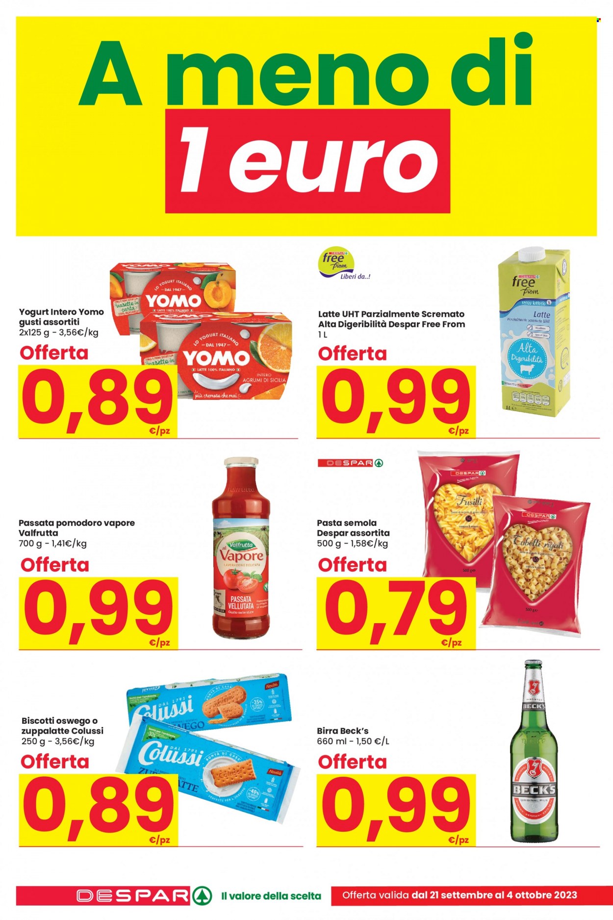 Volantino Despar - 21/9/2023 - 4/10/2023. Pagina 4