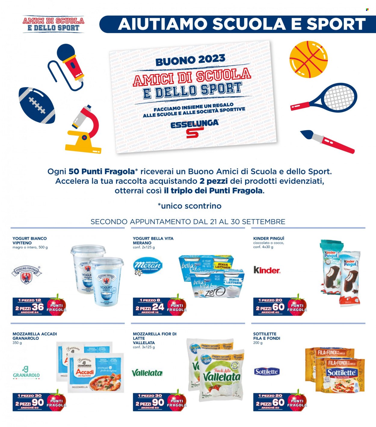 Volantino Esselunga - 21/9/2023 - 30/9/2023. Pagina 18