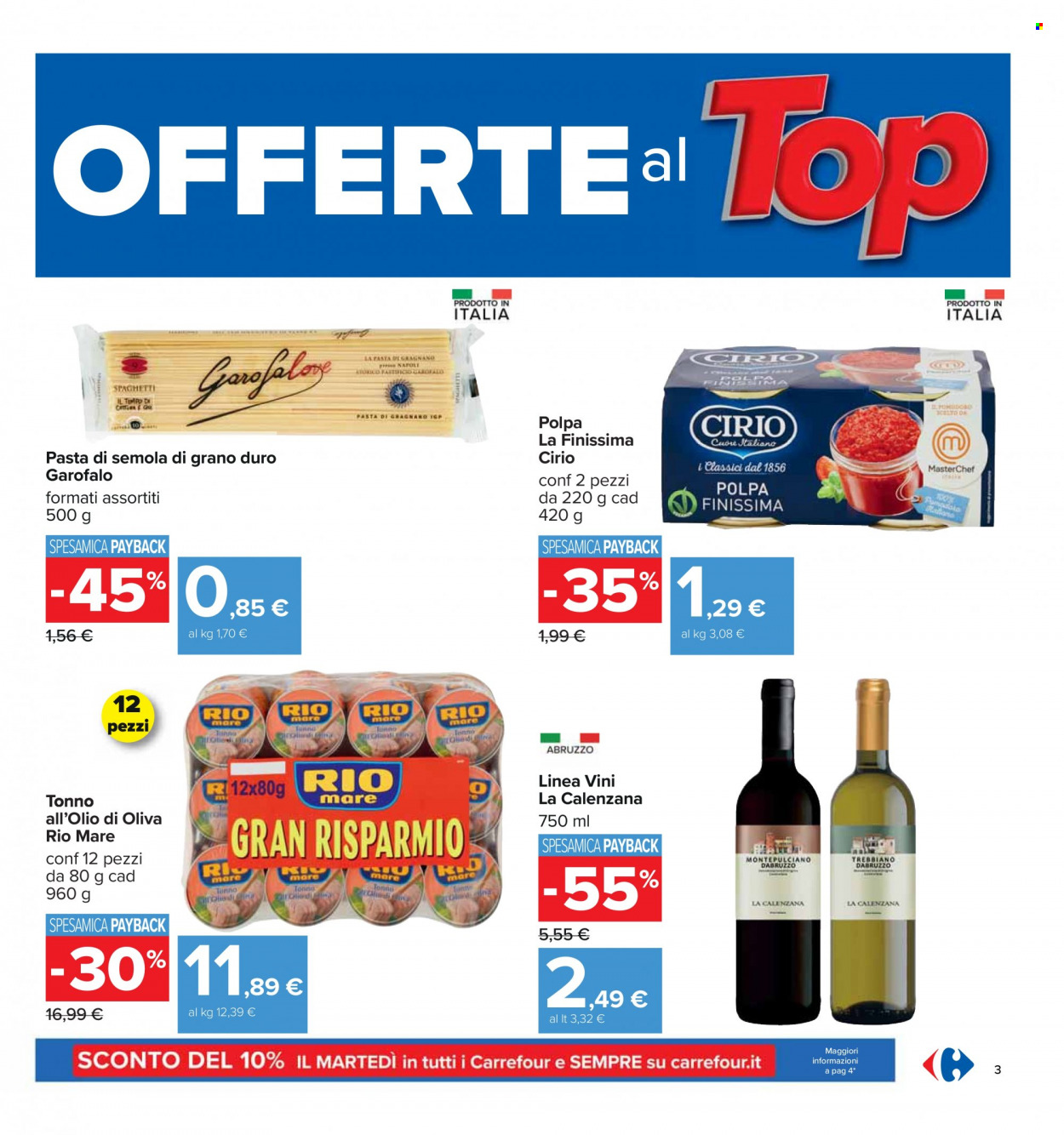 Volantino Carrefour - 25/9/2023 - 8/10/2023. Pagina 3