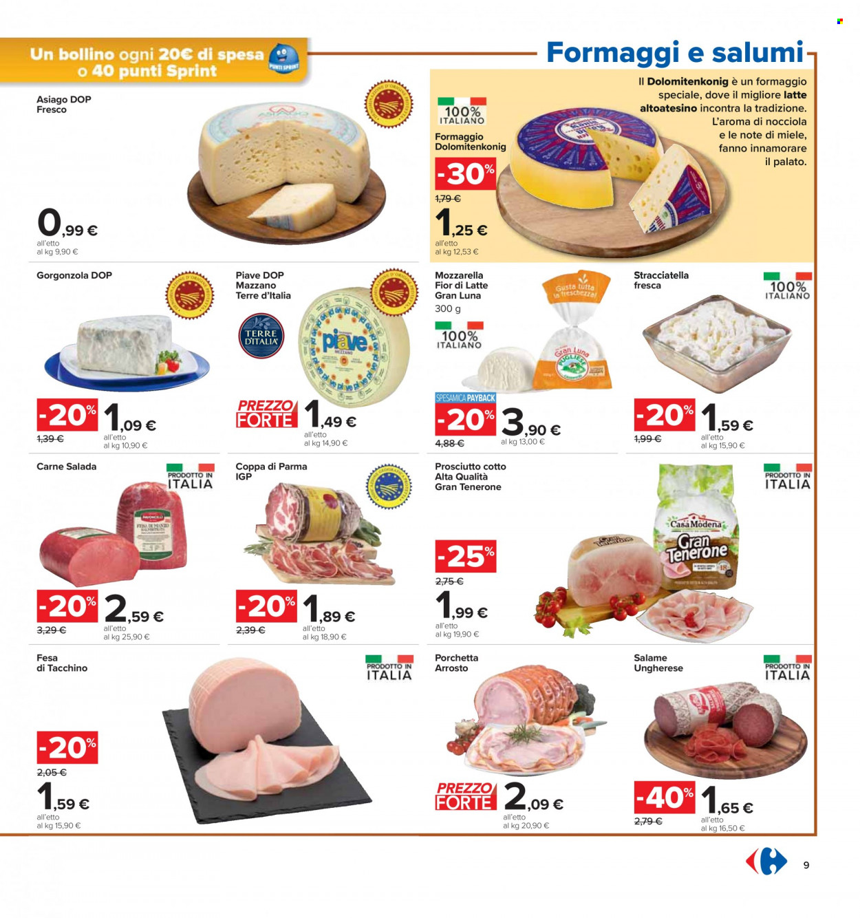 Volantino Carrefour - 25/9/2023 - 8/10/2023. Pagina 9