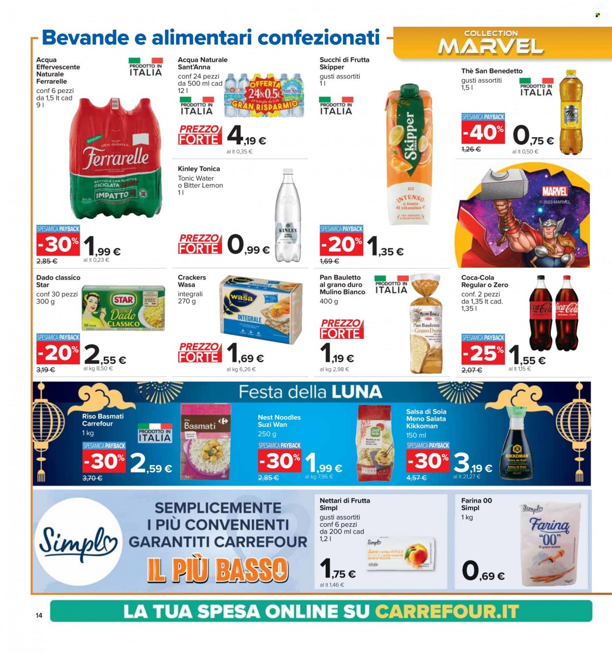 Volantino Carrefour - 25/9/2023 - 8/10/2023. Pagina 14