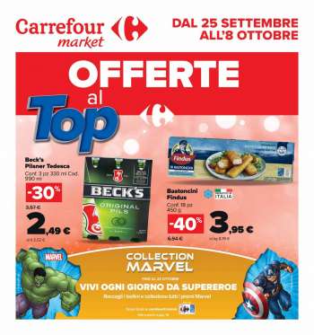 Volantino Carrefour - 25/9/2023 - 8/10/2023.