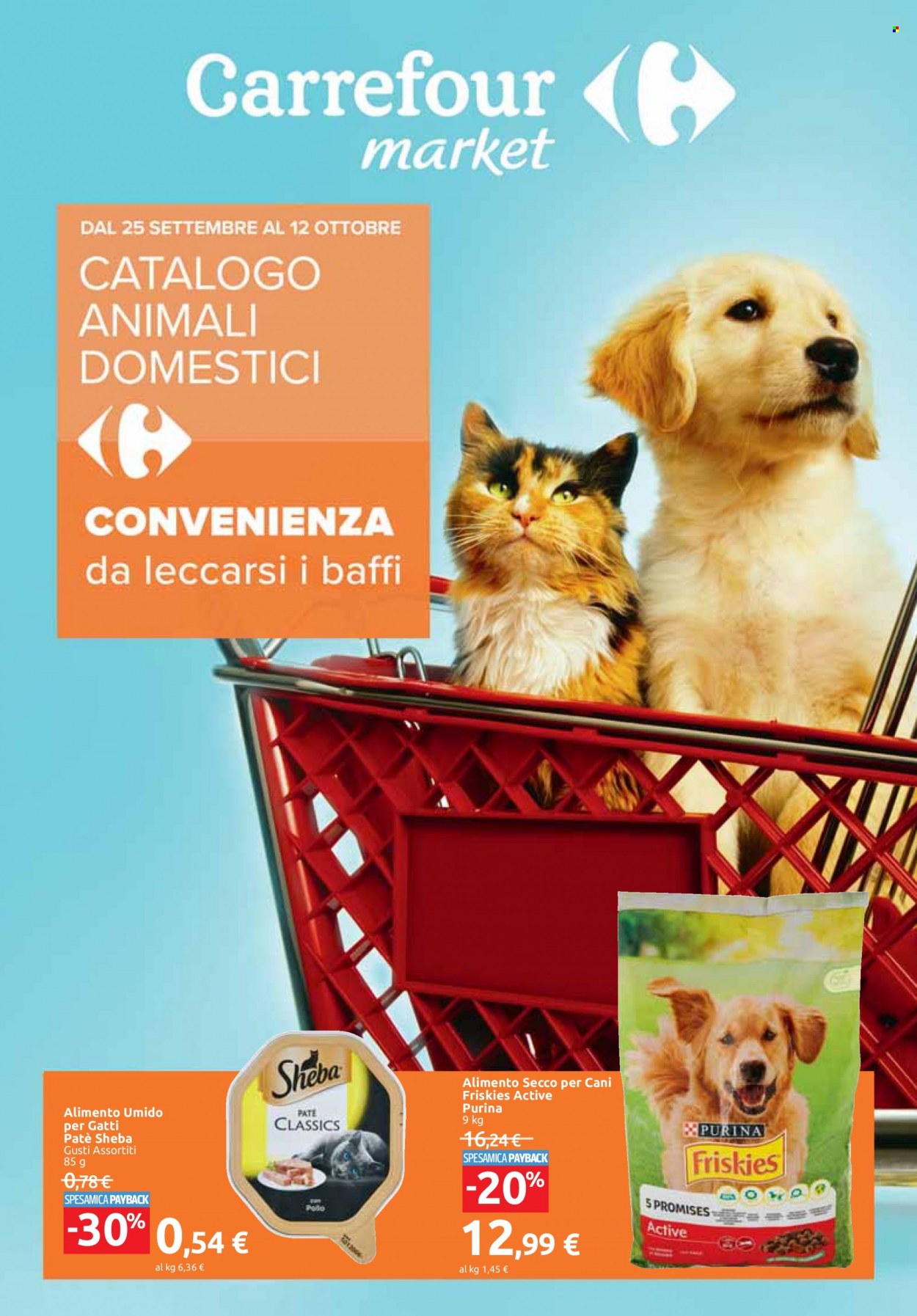 Volantino Carrefour - 25/9/2023 - 12/10/2023. Pagina 1