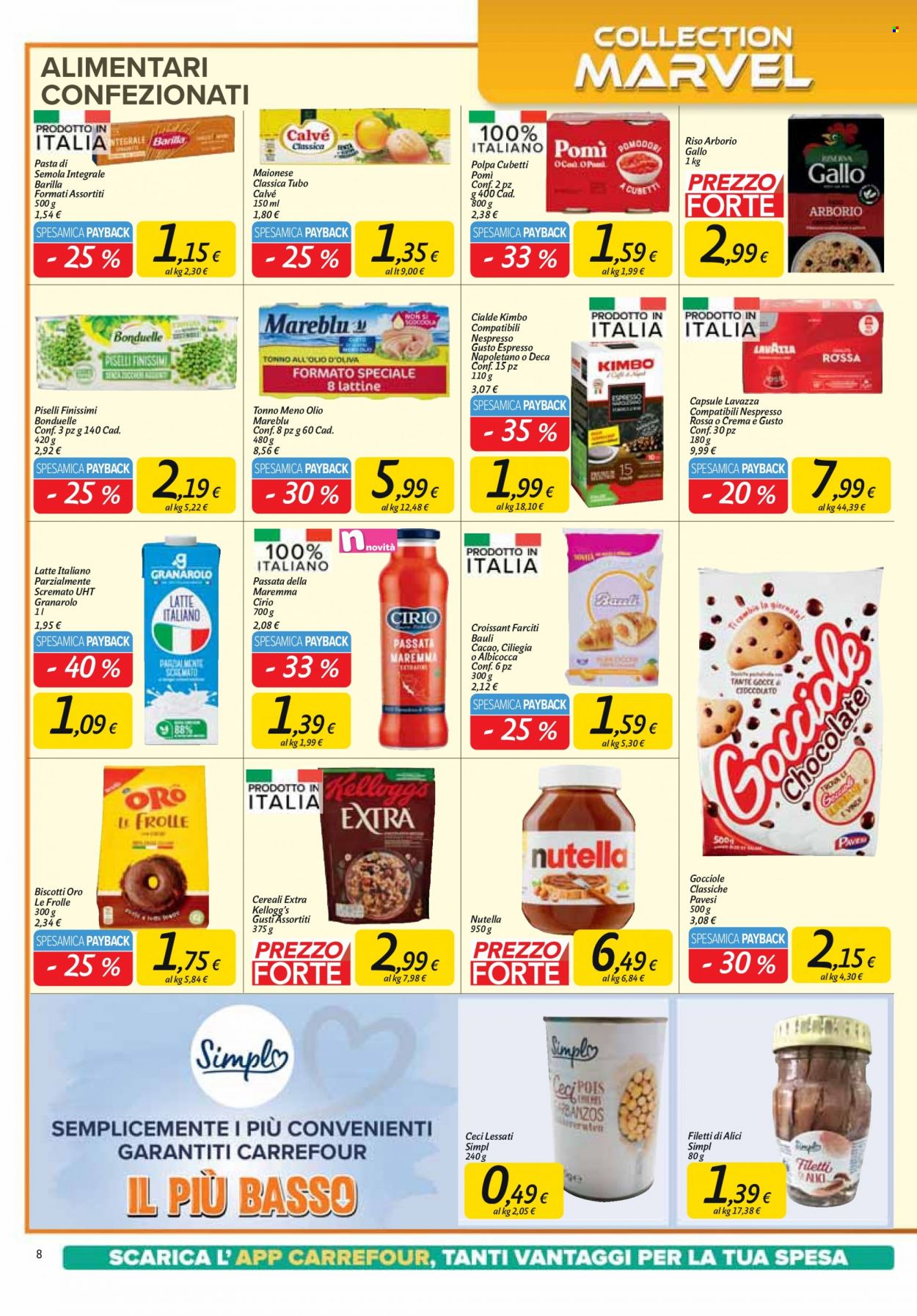 Volantino Carrefour - 25/9/2023 - 8/10/2023. Pagina 8