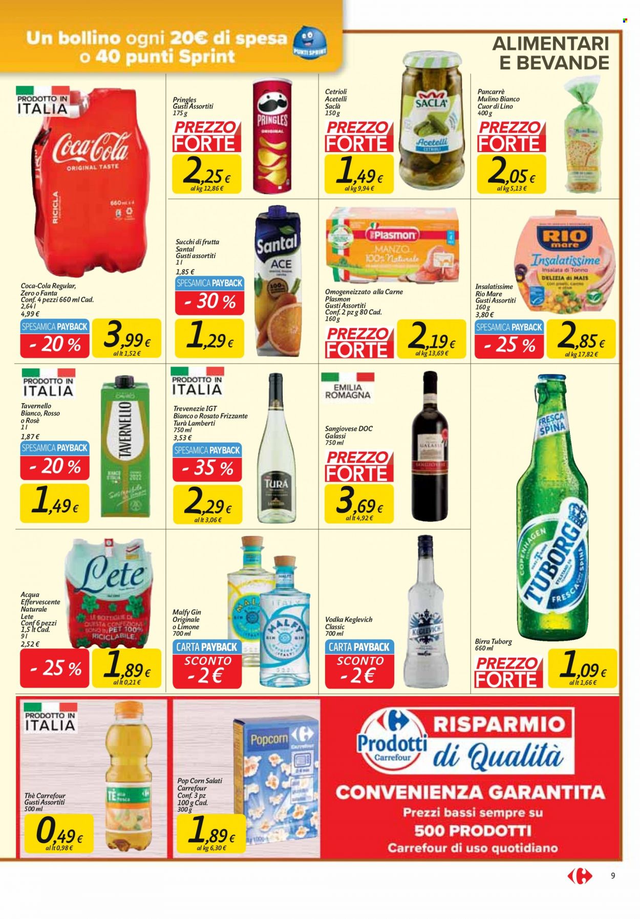 Volantino Carrefour - 25/9/2023 - 8/10/2023. Pagina 9