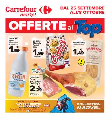 Volantino Carrefour - 25/9/2023 - 8/10/2023.