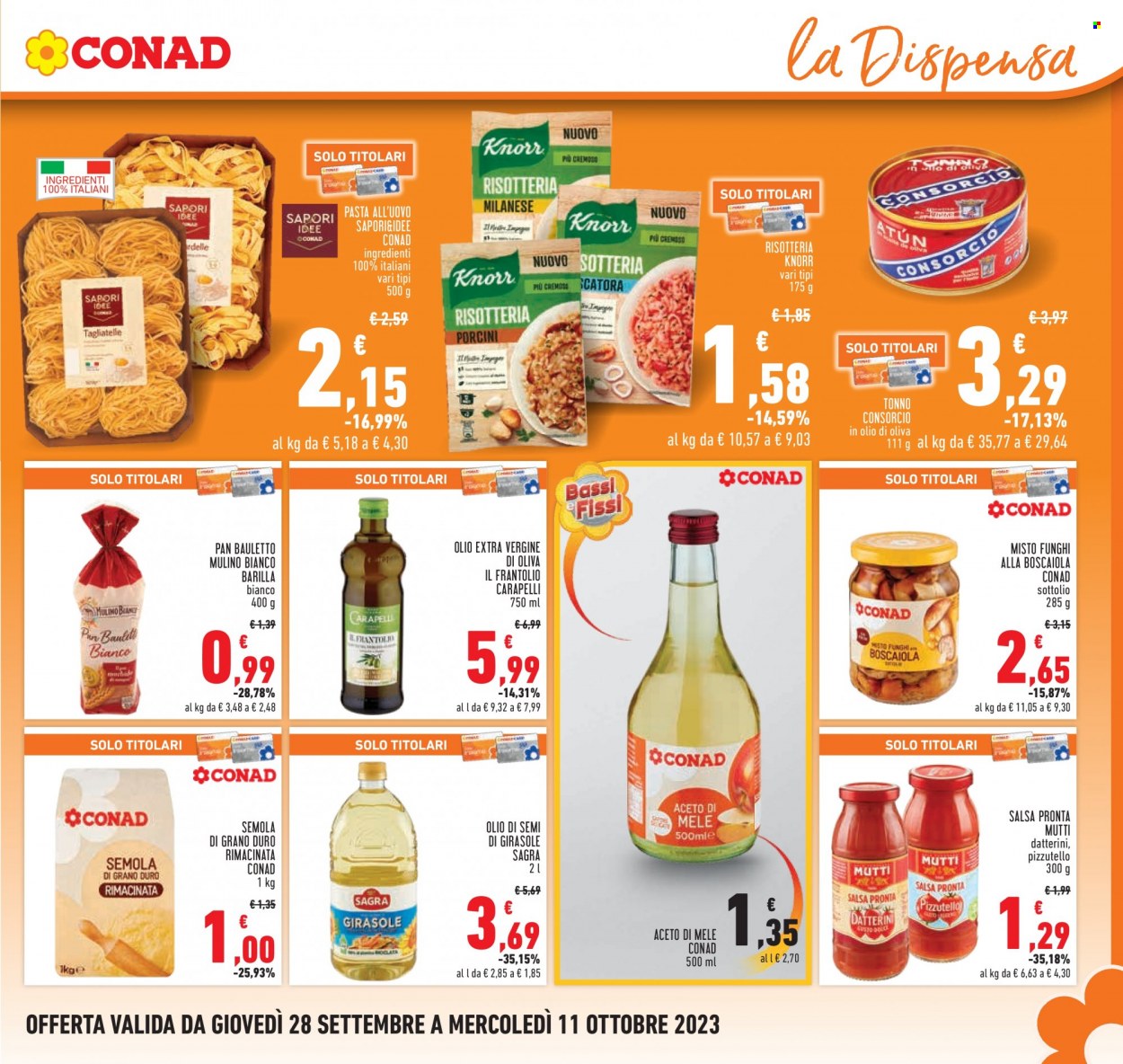Leták Conad - 28.9.2023 - 11.10.2023. Strana 17