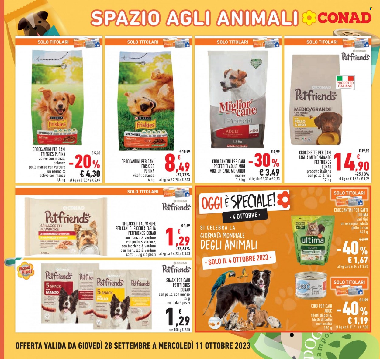 Volantino Conad - 28/9/2023 - 11/10/2023. Pagina 28