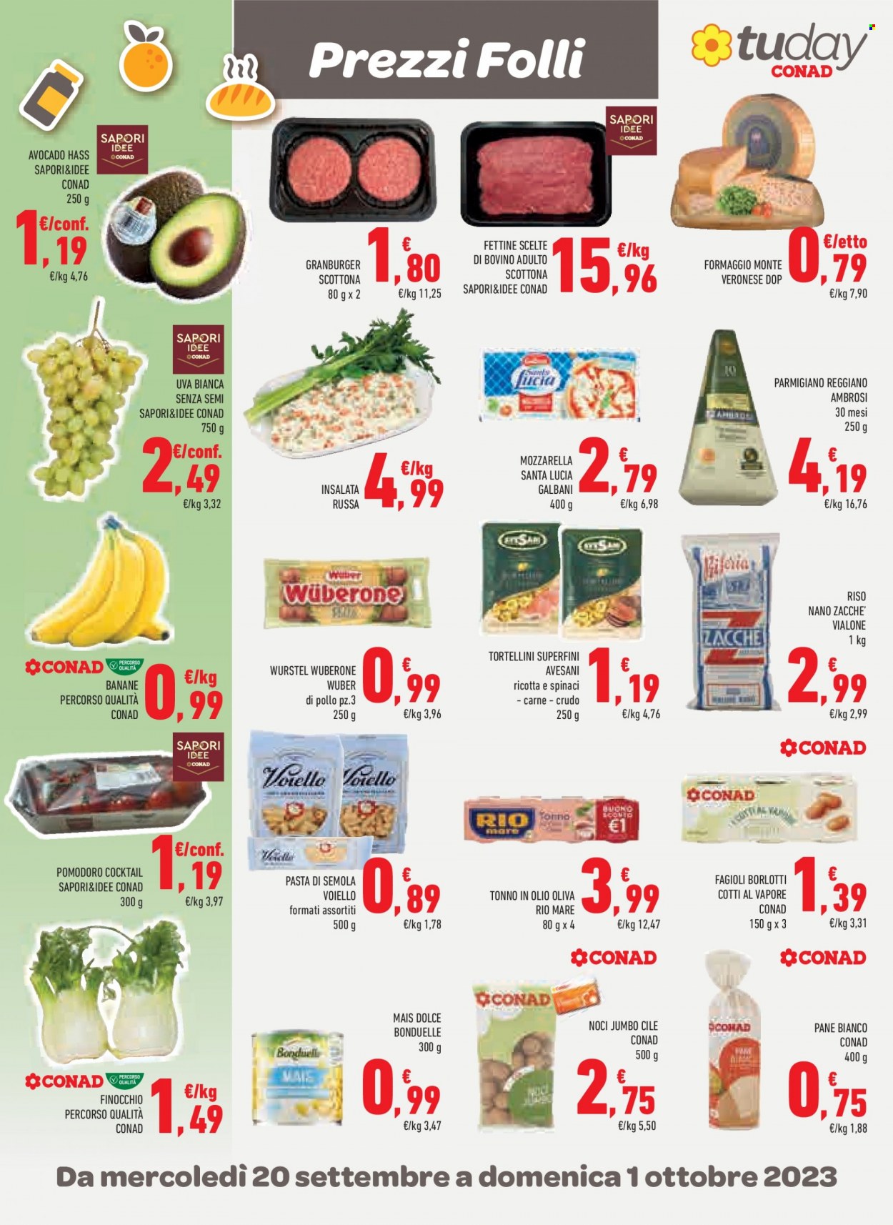 Leták Conad City - 20.9.2023 - 1.10.2023. Strana 2