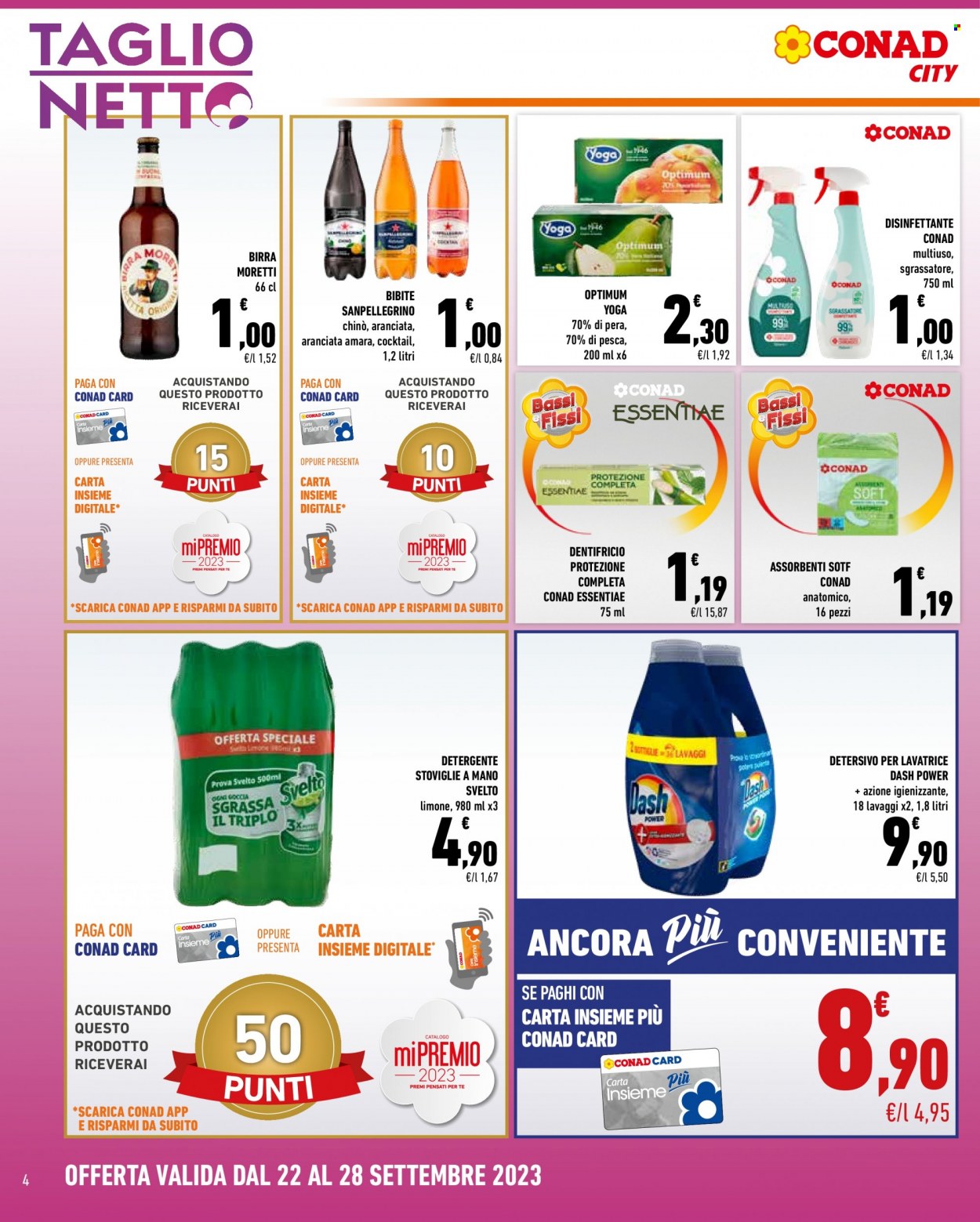 Leták Conad City - 22.9.2023 - 28.9.2023. Strana 4