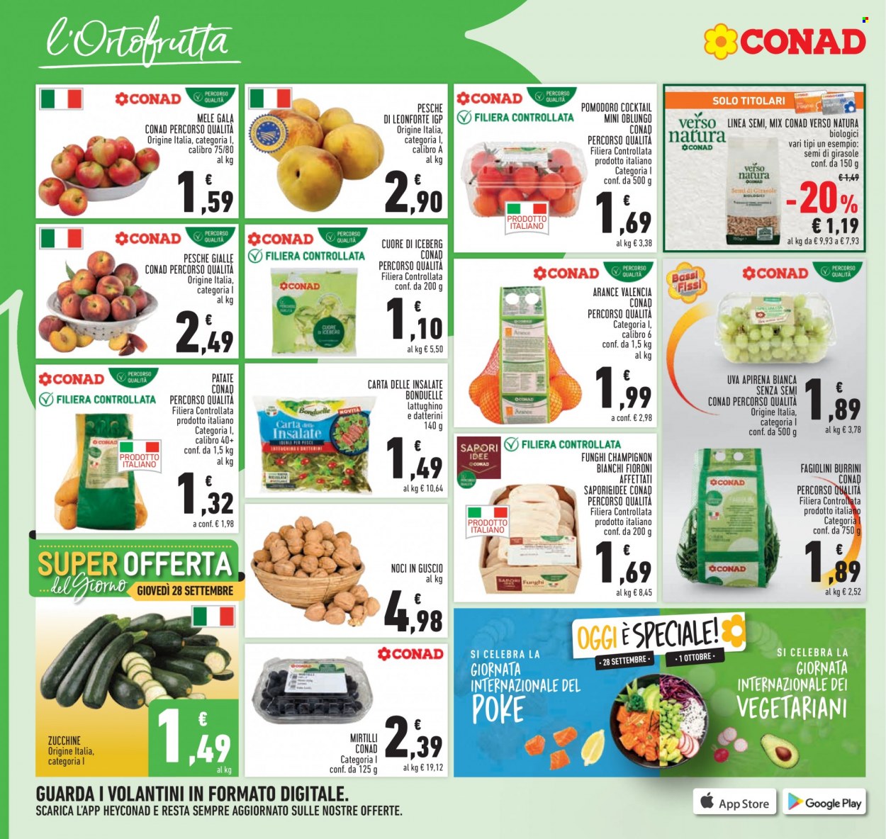 Volantino Conad - 27/9/2023 - 8/10/2023. Pagina 6