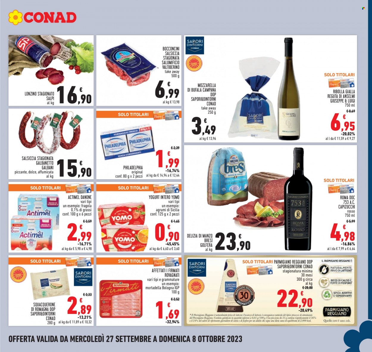Volantino Conad - 27/9/2023 - 8/10/2023. Pagina 11