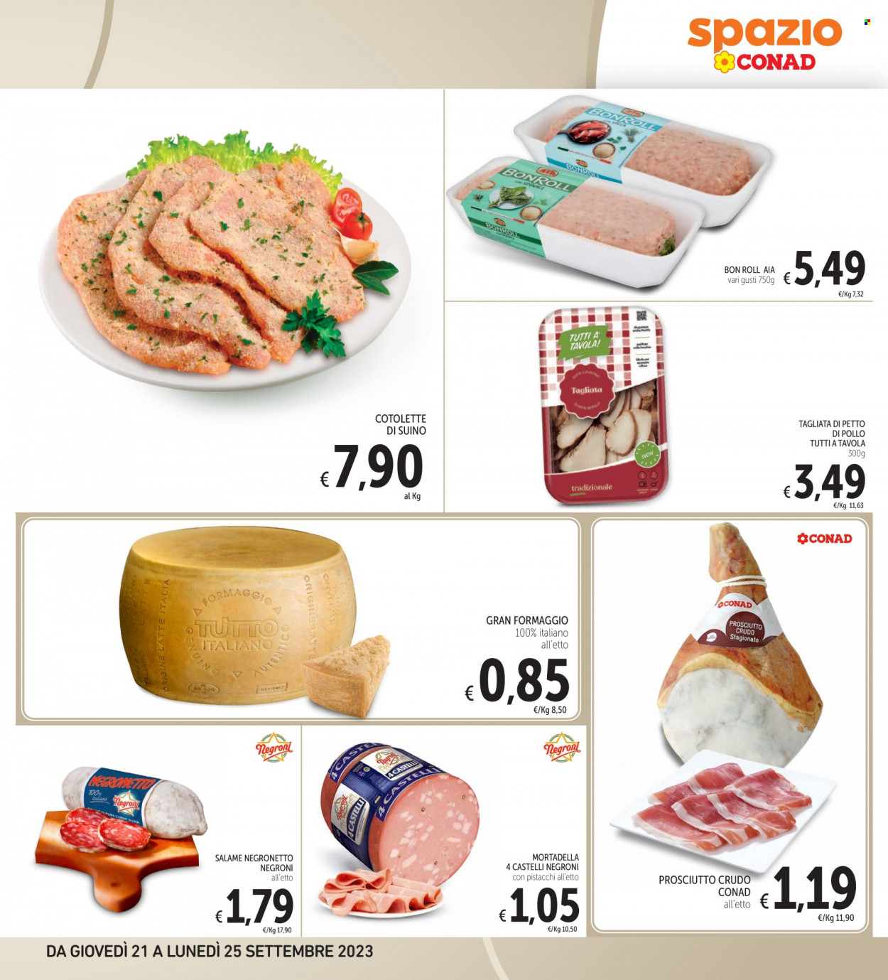 Volantino Spazio Conad - 21/9/2023 - 25/9/2023. Pagina 3