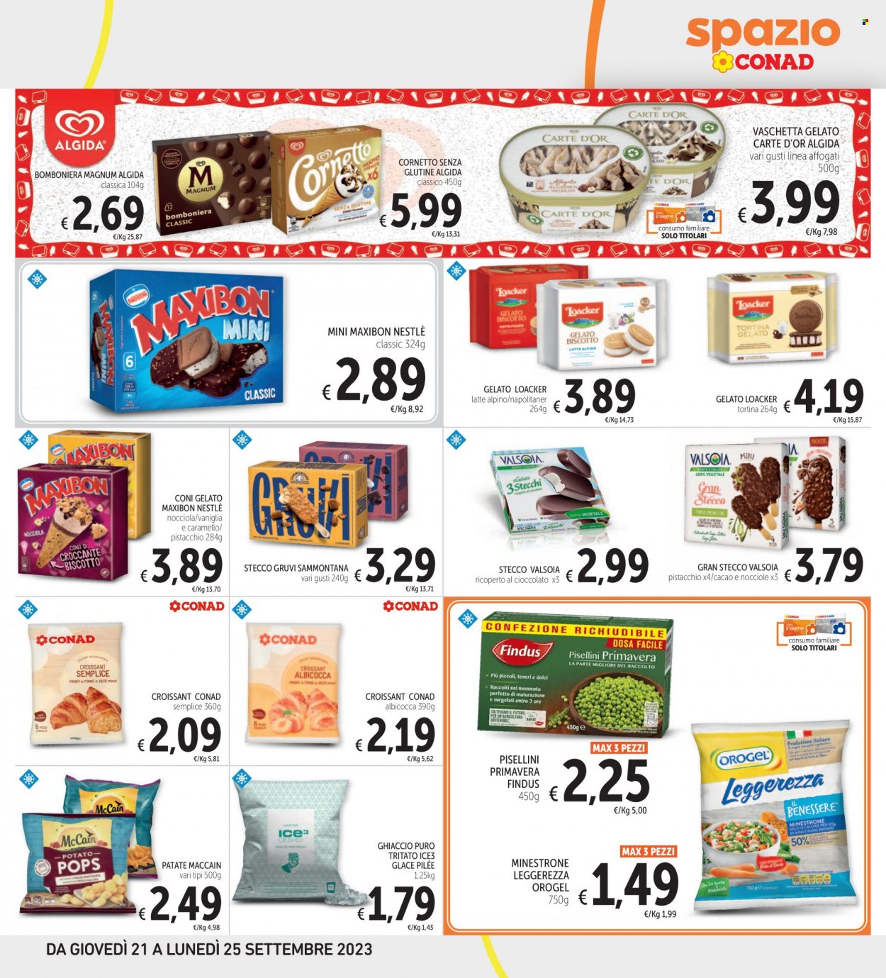 Volantino Spazio Conad - 21/9/2023 - 25/9/2023. Pagina 5