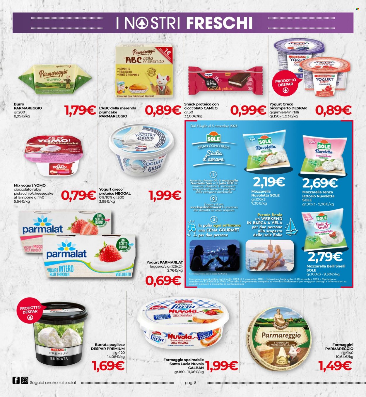 Volantino Eurospar - 22/9/2023 - 1/10/2023. Pagina 8