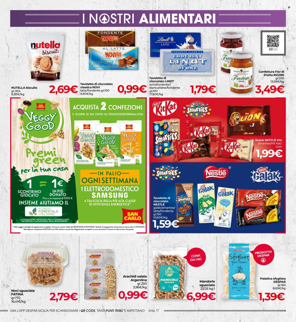 Volantino Eurospar - 22/9/2023 - 1/10/2023. Pagina 17