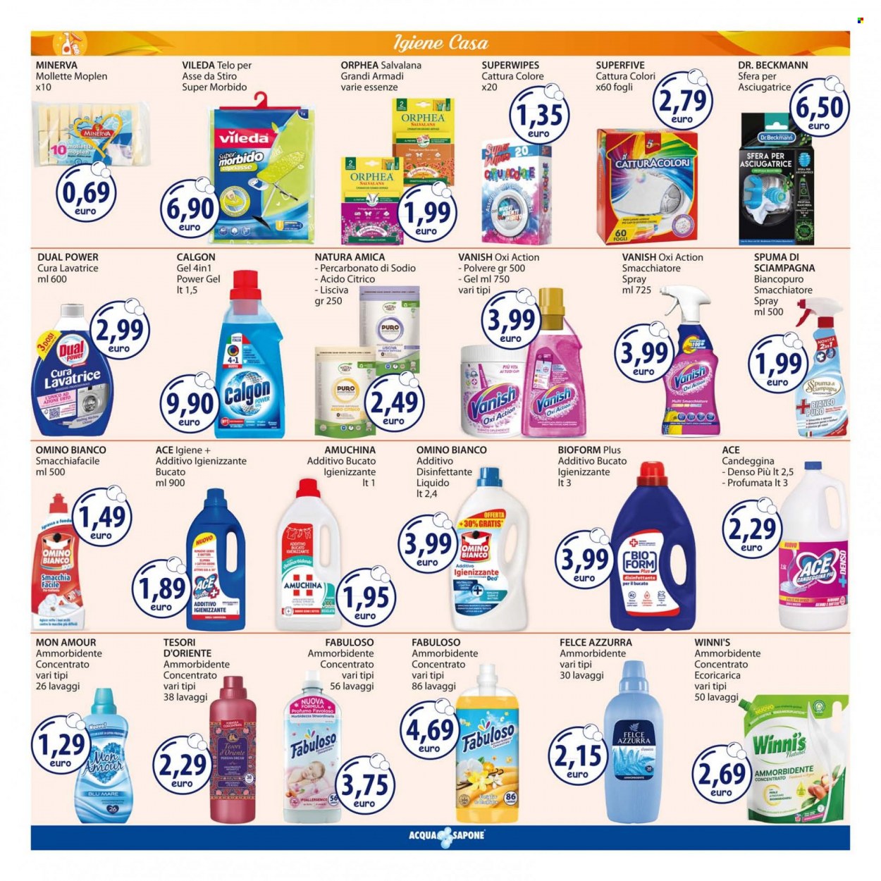 Volantino Acqua & Sapone - 25/9/2023 - 8/10/2023. Pagina 19