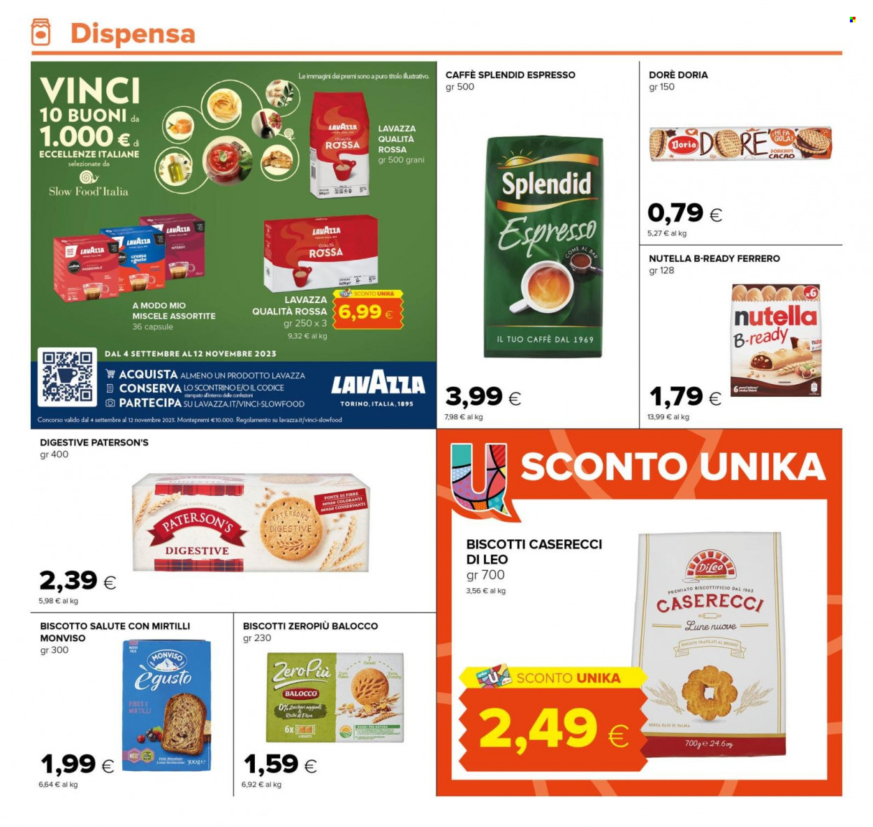 Volantino Oasi - 25/9/2023 - 11/10/2023. Pagina 16