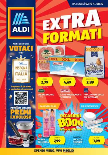Volantino Aldi - 2/10/2023 - 8/10/2023.