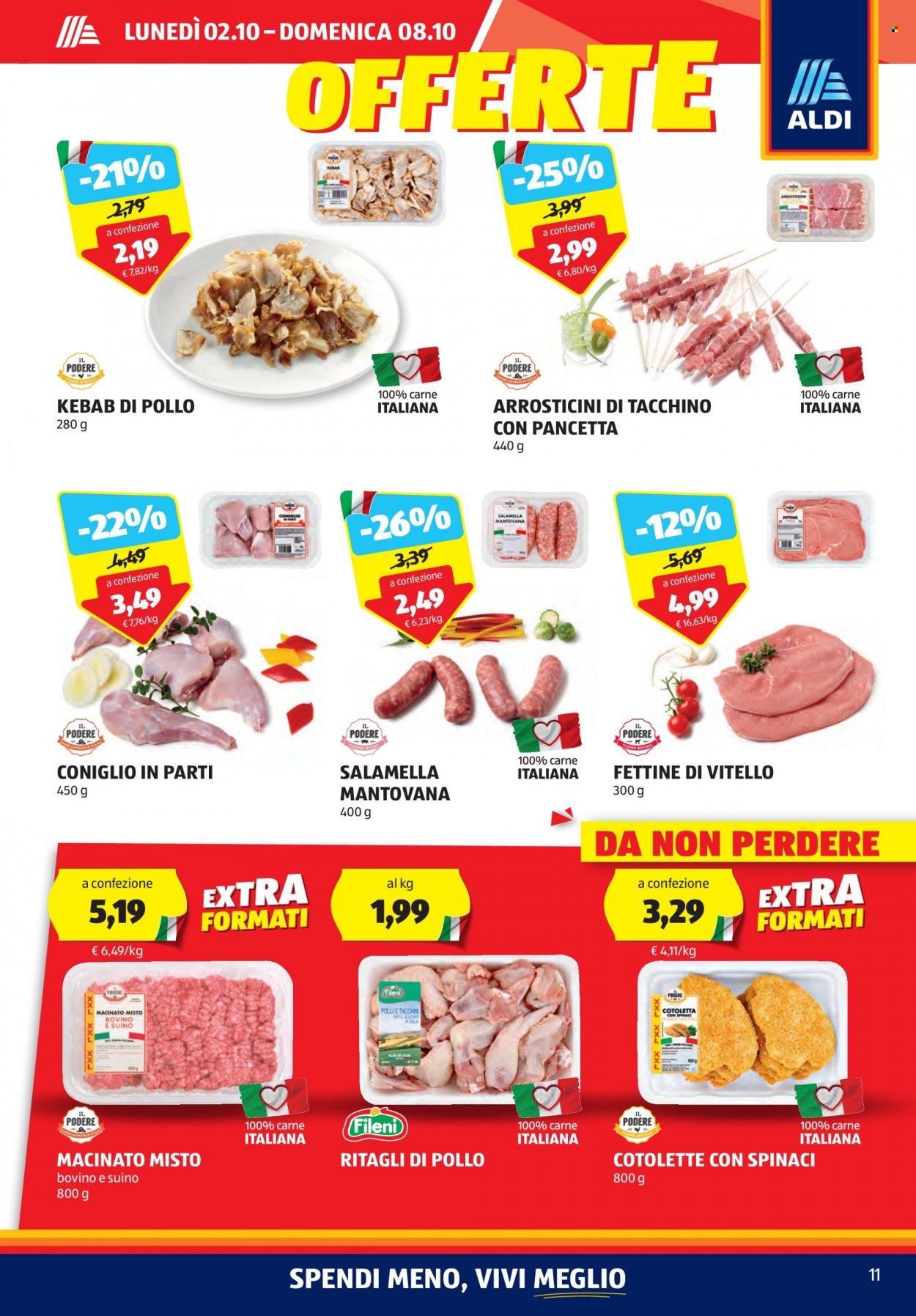 Volantino Aldi - 2/10/2023 - 8/10/2023. Pagina 11