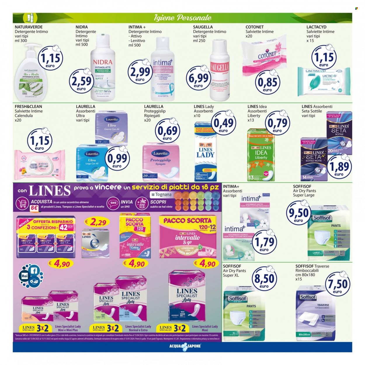 Volantino Acqua & Sapone - 25/9/2023 - 8/10/2023. Pagina 12
